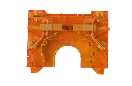 Modular AC/DC snap-in contact block