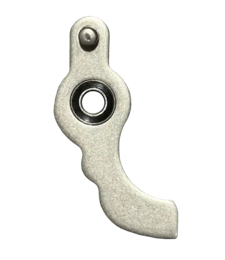 Spring arm with integrated ball bearing